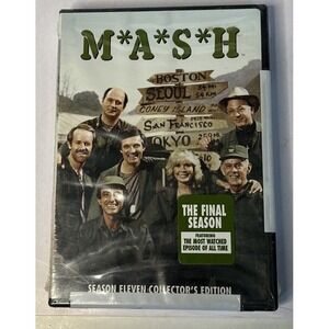 MASH -‎ Season 11 Collector's Edition DVD, 2006, 3-Disc Set The Final Season-NEW